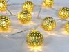 Golden LED Metal Ball String ( GMB520 )