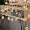 Golden LED Metal Ball String ( GMB520 )