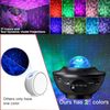 Starry Projector with Laser Light (Remote control, Bluetooth)