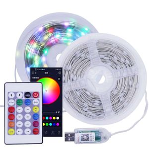 USB Color Changing LED Fairy Lights String 10m (App, Remote, Button)