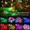 USB Color Changing LED Fairy Lights String 10m (App, Remote, Button)